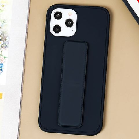 Ốp lưng iPhone 12 Pro Max nhựa cứng viền dẻo PU Stander OSMIA Navy