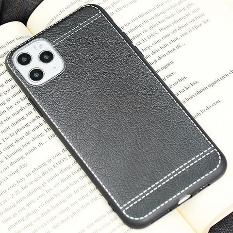 Ốp lưng iPhone 11 Pro Max Nhựa dẻo UV printing OSMIA CKM331 Vân Đen