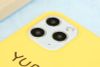 Ốp lưng iPhone 11 Pro Max Nhựa dẻo UV OSMIA CKTG903 Yummy Vàng