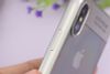 Ốp lưng iPhone X Nhựa dẻo Fresh COSANO Bạc
