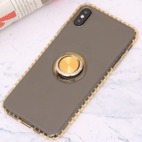 Ốp lưng iPhone XS Max nhựa dẻo HARBLE JM Gold