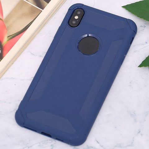 Ốp lưng iPhone XS Max nhựa dẻo ROCKET JM Navy
