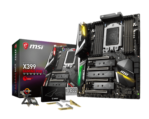 Mainboard Msi X399 Gaming Pro Carbon Ac Sockettr4 Amd® Ryzen