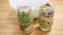  Cách làm chè bánh lọt hạt lựu đậu xanh ngọt lành thơm ngon 