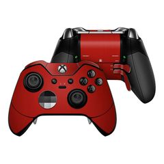  Microsoft Xbox One Elite Custom Controller - Red Burst 