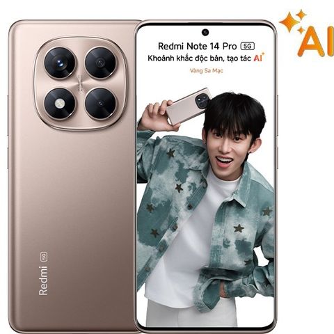 Điện thoại Xiaomi Redmi Note 14 Pro 5G 12GB 512GB