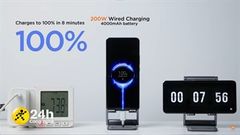  Xiaomi công bố giải pháp sạc nhanh có dây 200W và sạc nhanh không dây 120W: Sạc viên pin 4.000mAh chỉ trong vỏn vẹn 8 phút 