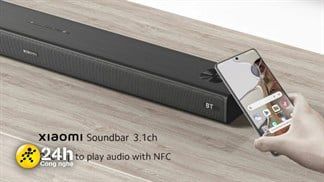 Xiaomi Soundbar 3.1ch ra mắt thị trường quốc tế: Phát nhạc một chạm qua NFC, trang bị công nghệ Dolby Audio và DTS Virtual X