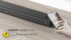  Xiaomi Soundbar 3.1ch ra mắt thị trường quốc tế: Phát nhạc một chạm qua NFC, trang bị công nghệ Dolby Audio và DTS Virtual X 