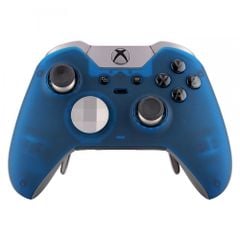  Microsoft Xbox One Elite Custom Controller - Foggy Clear Blue Soft Touch 
