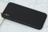 Ốp lưng iPhone XS Max nhựa dẻo Matte Solid OSMIA Đen