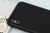 Ốp lưng iPhone XS Max nhựa dẻo Matte Solid OSMIA Đen