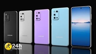 Concept Galaxy A53 đầy màu sắc: Camera chính 64MP, cảm biến vân tay ẩn dưới màn hình, bạn thích phiên bản nào?