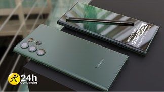 Hình ảnh render Galaxy S22 Ultra màu 'trà xanh' lộ diện đầy cuốn hút, SamFans thích màu này chứ?