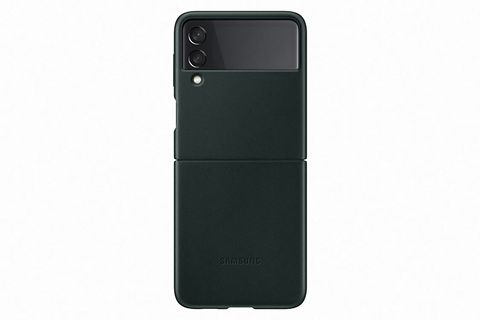 Ốp lưng Galaxy Z Flip3 5G da Samsung Xanh lá