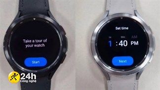 Thiết kế Galaxy Watch4 Classic lộ diện qua ảnh chụp thực tế: Có viền xoay vật lý, giao diện người dùng cũ?