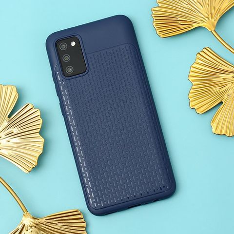 Ốp lưng Galaxy A02S nhựa dẻo Mesh OSMIA Navy