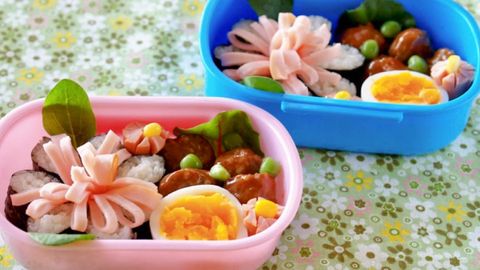Cách làm cơm bento hình hoa tặng thầy cô ngày 20/11 siêu đẹp mắt
