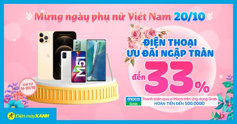 Tâm lý hiểu đúng ý Nàng - Điện thoại sale ngập tràn, giảm SỐC đến 33%, trả góp 0%, mua ngay kẻo lỡ!
