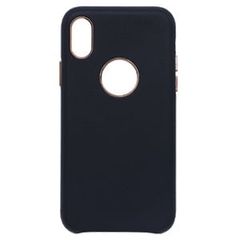  Ốp lưng iPhone X Nhựa cứng Lolly PU Leather Xanh Navy 