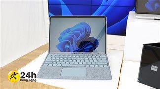 Trên tay Surface Pro 8: Thiết kế đa năng, hỗ trợ bút Surface Slim Pen 2 mới, RAM lên đến 32 GB, pin dùng hơn 16 tiếng