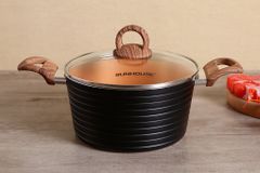  Nồi nhôm chống dính nắp kính 20 cm Sunhouse SHG2020MCA 