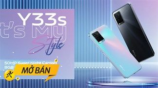 Mở bán Vivo Y33s: Ấn tượng thiết kế cạnh viền phẳng, camera 50MP, giá siêu tốt kèm hotsale hấp dẫn