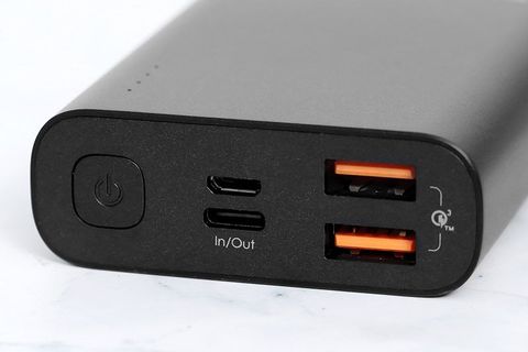 Pin sạc dự phòng Polymer 10000mAh Type C PD QC3.0 Aukey PB-XD12 Đen