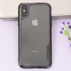  Ốp lưng iPhone X Nhựa dẻo Crystal Elegant JM Đen 