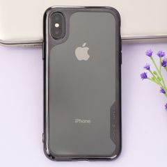  Ốp lưng iPhone X Nhựa dẻo Crystal Elegant JM Đen 
