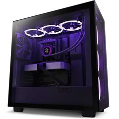  Case Nzxt H7 Elite Black (3 Fan Argb) 