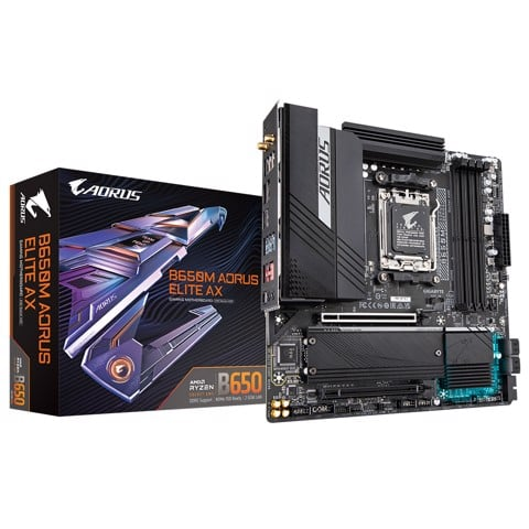 Bo Mạch Chủ Gigabyte B650m Aorus Elite Ax (ddr5)