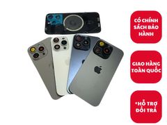  Vỏ / Lưng sau Iphone 15 ProMax + Lens Camera (Zin Máy) 