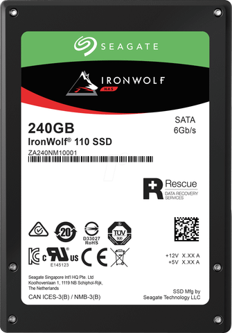 Ssd Seagate Ironwolf 110 240Gb 2.5