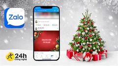  Cách đăng trạng thái trên Zalo với hình nền và hiệu ứng Giáng sinh, để bạn gửi lời chúc tốt đẹp đến bạn bè và người thân 