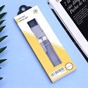  Dây da đồng hồ LS041-02 Xanh dương size 22 mm 