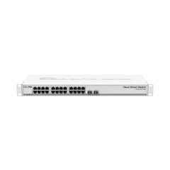  Switch 24 Cổng Gigabit   2 Cổng Quang Sfp Mikrotik Css326 