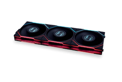  Fan LIAN LI TL120 LCD Triple pack black reverse - 12RTLLCD3B 
