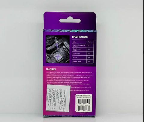 Keo tản nhiệt Cooler Master CryoFuze Violet 12.6W/mk - Dung tích : 0.7ml