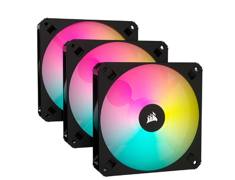 Bộ 3 quạt máy tính Corsair AR120, 120mm iCUE RGB Fan, ARGB