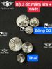 Combo 3 Ốc Mâm Lửa, Nút Đề Và Ốc Nhớt Salaya Inox 304 [Bông D3], [Thái] Cho Wave, Dream, Future, Sonic, Sirius, Exciter, Jupiter, Winner V1, Winner X V2 V3 MS6690