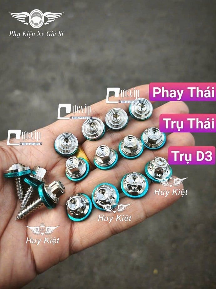 [Tặng Lông Đền Xanh] Combo Ốc Salaya 5 Li Xoắn INOX 304 Gắn Lọc Gió, Pô E Vario AB, Vision, NVX, SH, PCX, Click, ADV, SH Mode, Lexi, Lead MS9929