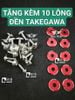 [Tặng 10 LĐ TAKEGAWA] FULL Bộ Ốc Dàn Áo SALAYA PHAY THÁI [INOX 304] Vario AB Wave Dr Si Fu Ex Win Vision Jupiter Sonic Raider Satria Mio MS9946