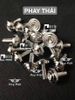 [Tặng 10 LĐ KITACO] FULL Bộ Ốc Dàn Áo SALAYA PHAY THÁI [INOX 304] Gắn Nhiều Dòng Xe Vario AB Wave Dr Si Fu Ex Winner Vision... MS9944