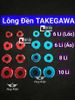 Lông Đền [Nhôm CNC] TAKEGAWA (XANH) 6Li Lốc Máy, 6Li Dàn Áo, 8Li, 10Li, 4Li Trơn (Giá 1 Con) MS9949