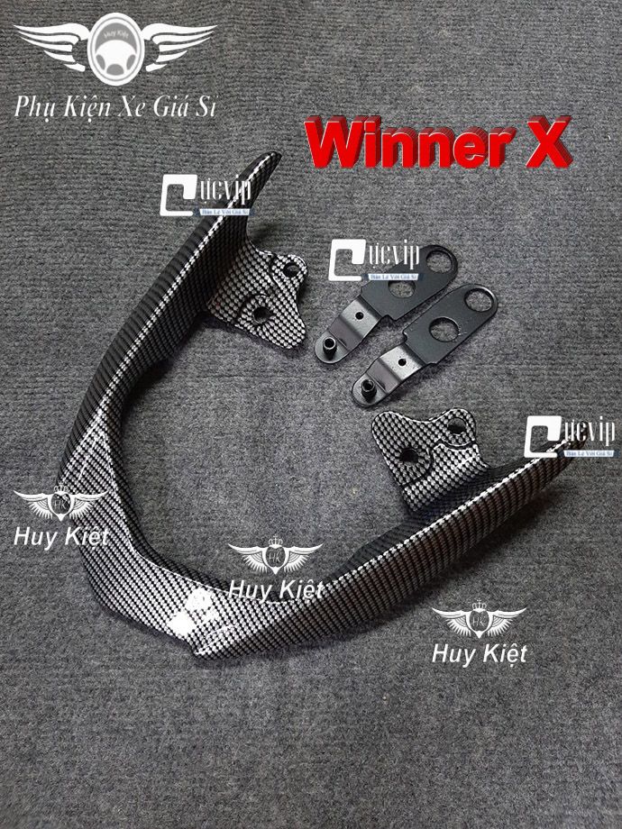 Cảng Sau Winner X, Winner Nhôm Đúc Sơn Carbon Kiểu Spark MS3561