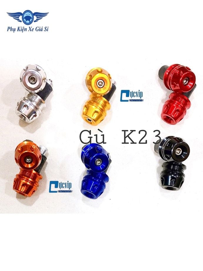 Gù Tay Lái Nhôm CNC K23 Gắn Mọi Loại Xe MS2070