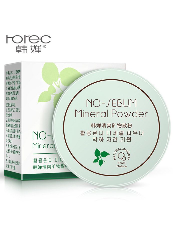 Phấn Phủ Kiềm Dầu Dạng Bột Rorec No Sebum Mineral Powder 5g MS6089