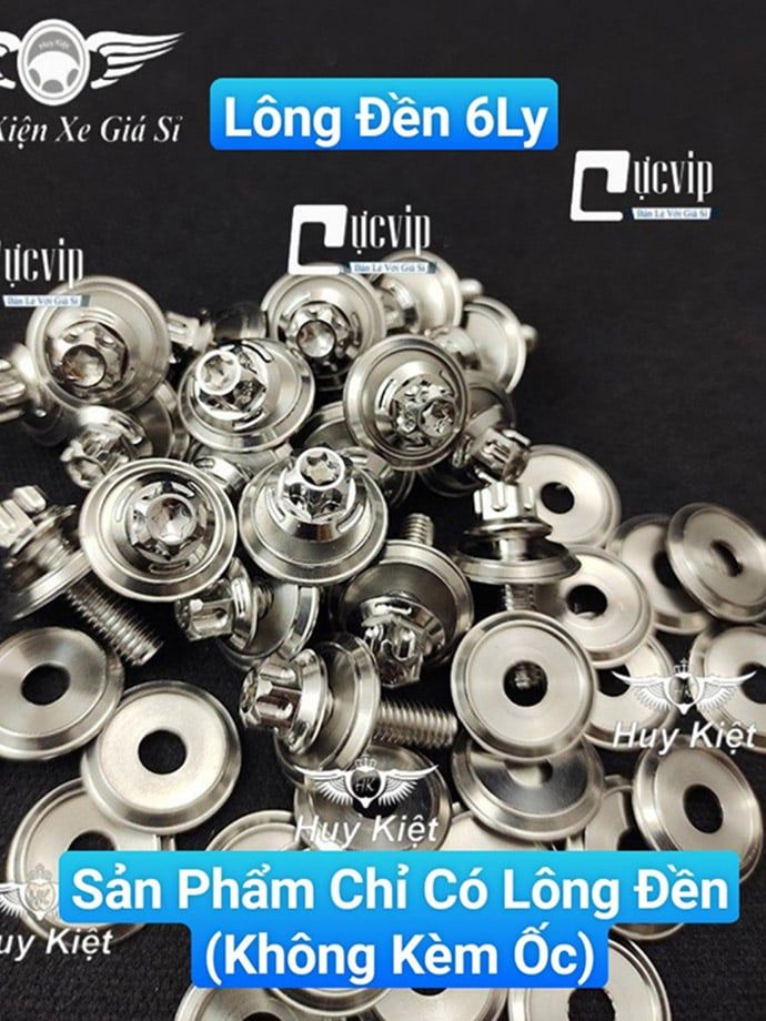 Lông Đền Salaya Inox 304 6Ly 8Ly, Hàng Chuẩn Đẹp (Giá Sỉ 1 Lông Đền) MS6039