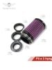 Pô E Tăng Tốc 3 Họng Gắn Sonic-Exciter-Winner-Raider-Satria-Bình Bông Mai K8N-S MS2188